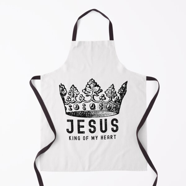 Item preview, JESUS KING OF MY HEART (BLACK) designed and sold by BravenWild.