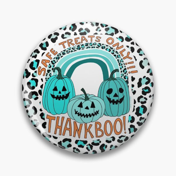 Item preview, Safe treats teal Halloween, Halloween collection  designed and sold by Lillieoandco.