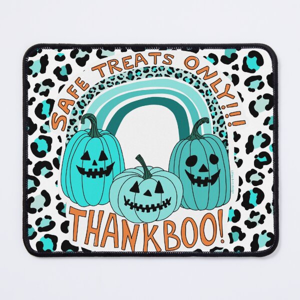 Item preview, Safe treats teal Halloween, Halloween collection designed and sold by Lillieoandco.