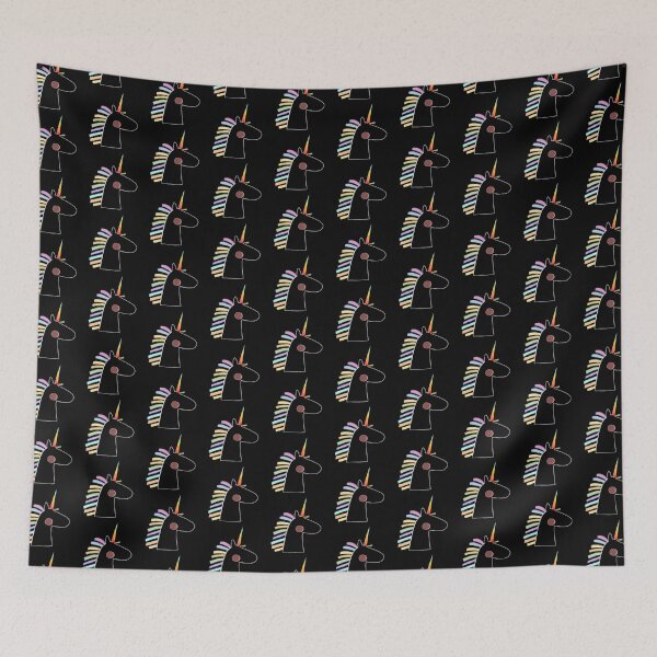 Item preview, multicolored rainbow unicorn designed and sold by angelusdark.