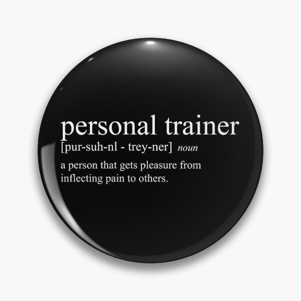 Item preview, personal trainer - definition designed and sold by Silly Lily.