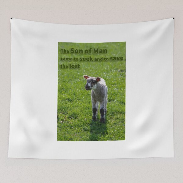 Item preview, Lost lamb Bible text designed and sold by LindaCooke.