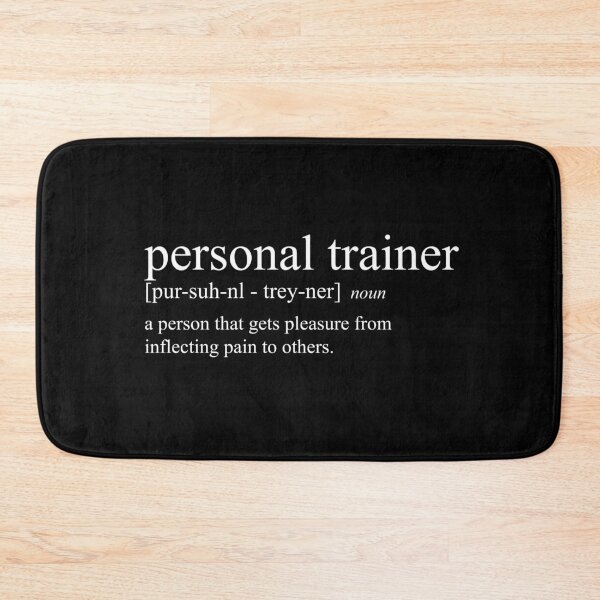Item preview, personal trainer - definition designed and sold by Silly Lily.