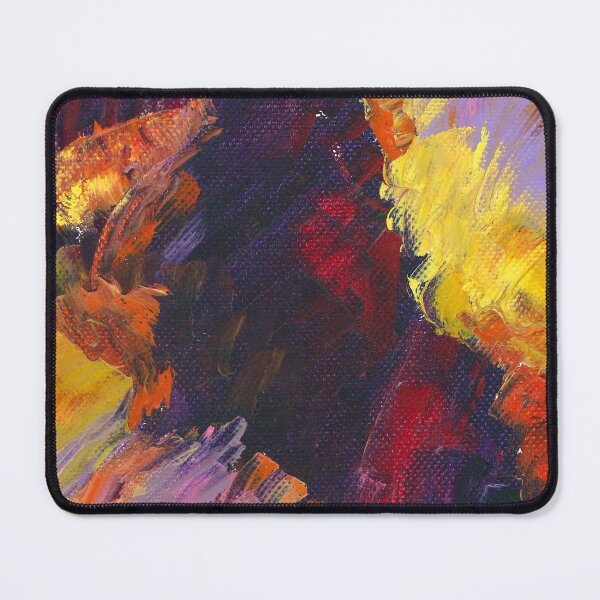 Item preview, Fiery Horizon, Conscious, Colorful Abstract Landscape Art by Courtney Hatcher designed and sold by cghatcherart.
