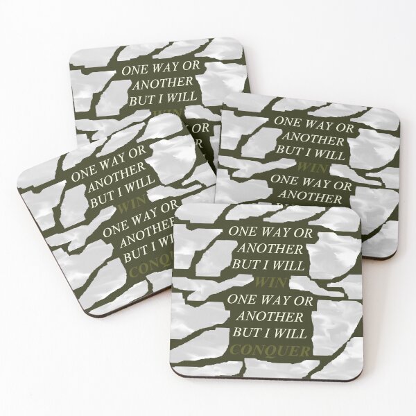 Item preview, One Way Or Another But I Will Win D86 designed and sold by SelfUpgrade.