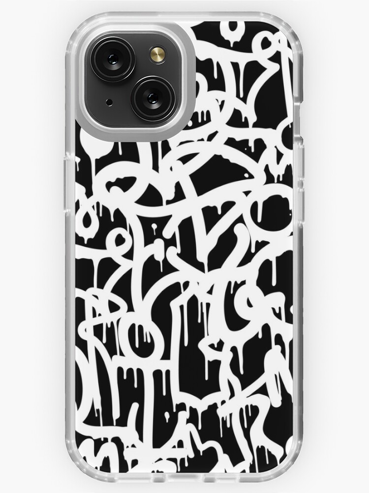 Black and White Graffiti iPhone Case for Sale by PRODUCTPICS