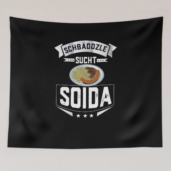 Item preview, Schbäddzle Seeks Soida - Spaetzle With Lentils designed and sold by Schwaben Designs.