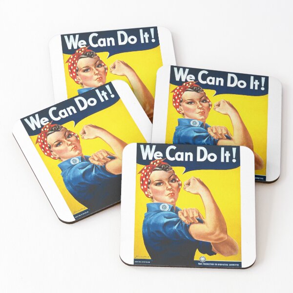 Item preview, We Can Do It Vintage Retro War Poster designed and sold by KimCheetham.