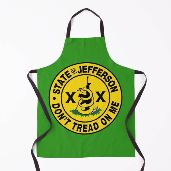 Item preview, State of Jefferson No Tread Coiled Snake designed and sold by signsandsymbols.