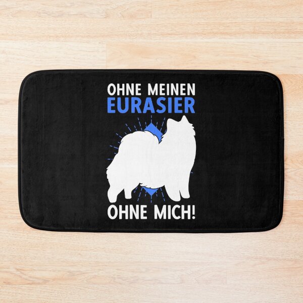 Item preview, Eurasier without me, Asian Spitz family dog designed and sold by madgrfx.