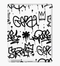 Black and White Graffiti iPad Case/Skin