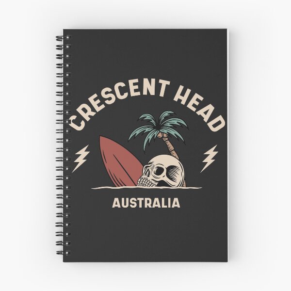 Item preview, Vintage Surfing Crescent Head, Australia designed and sold by SLAG-Creative.