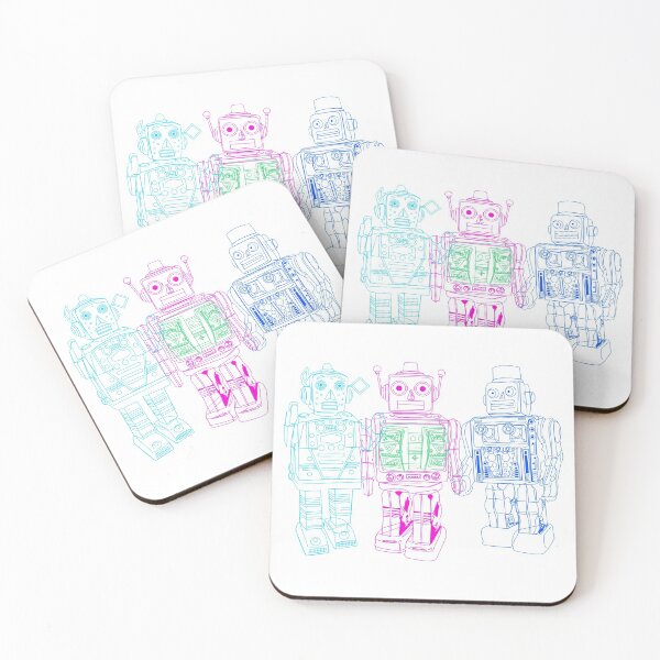Item preview, Robot party designed and sold by juliechicago.
