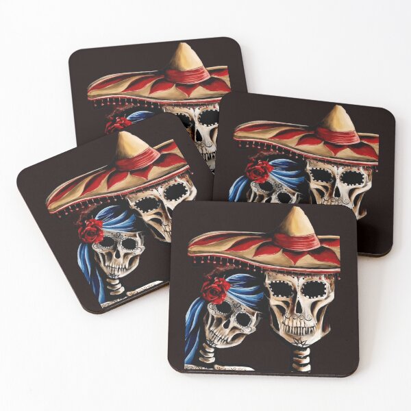 Item preview, Vintage Day of the Dead art Mexican Sugar Candy Calaveras designed and sold by joseech.