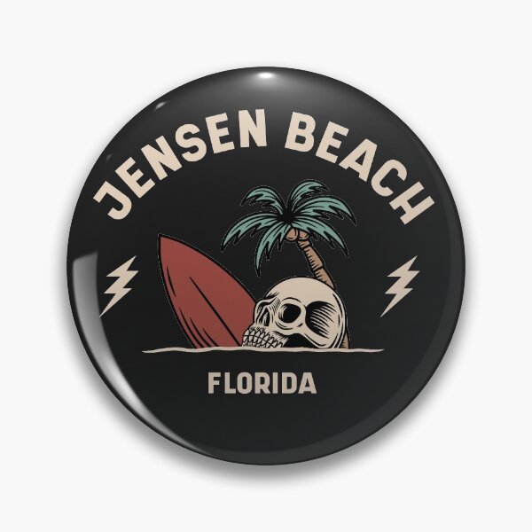 Item preview, Vintage Surfing Jensen Beach, Florida designed and sold by SLAG-Creative.