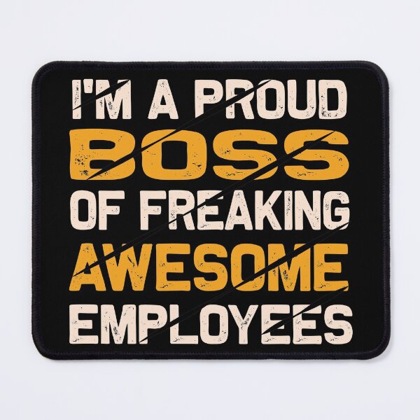 Item preview, I Am A Proud Boss Of Freaking Awesome Employees Vintage designed and sold by HStudioPrints.