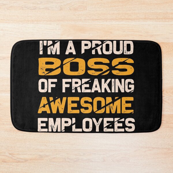 Item preview, I Am A Proud Boss Of Freaking Awesome Employees Vintage  designed and sold by HStudioPrints.