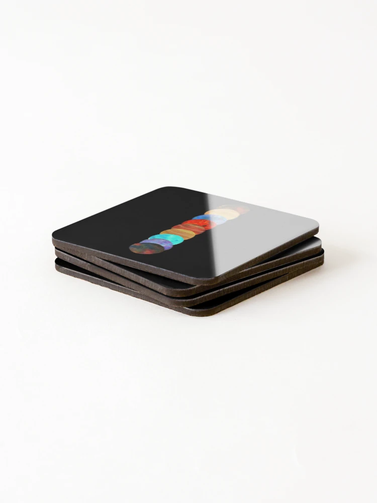 Thumbnail 4 of 5, Coasters (Set of 4), Planetary Alignment designed and sold by Colorcore.