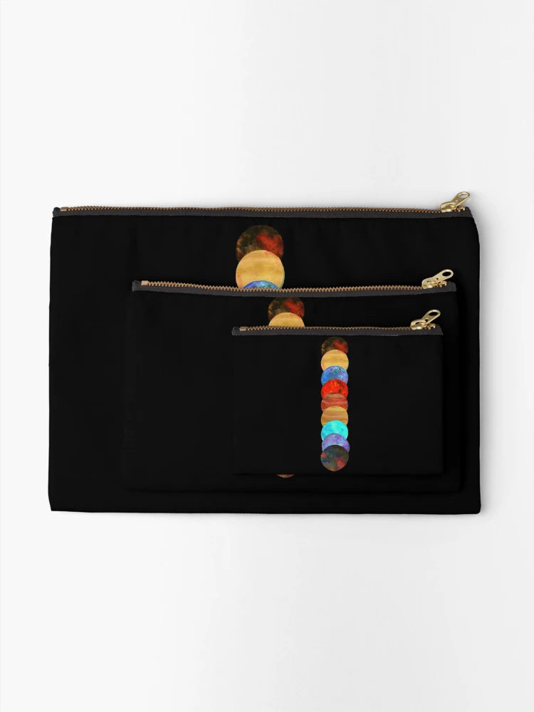 Thumbnail 2 of 4, Zipper Pouch, Planetary Alignment designed and sold by Colorcore.