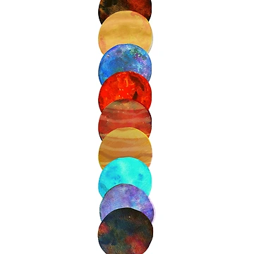 Artwork thumbnail, Planetary Alignment by Colorcore