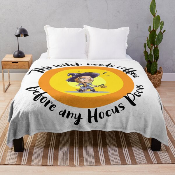 Item preview, This witch needs coffee before any hocus pocus designed and sold by Colandia.
