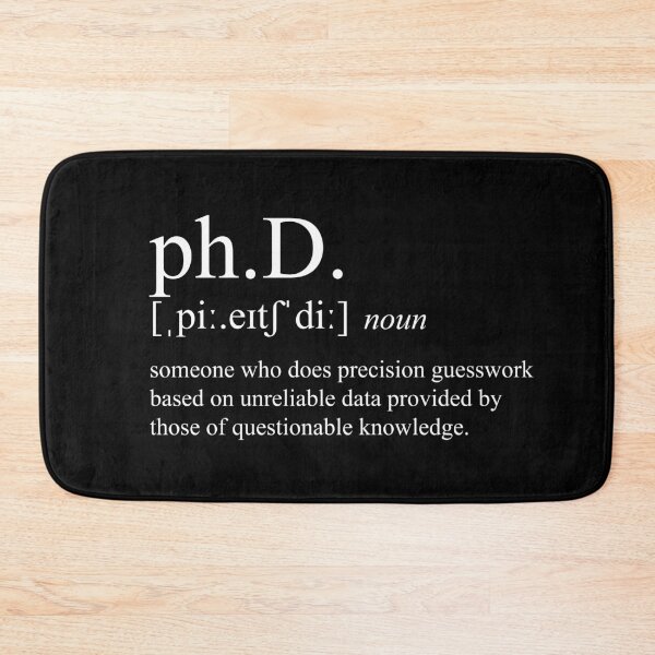 Item preview, phD - definition designed and sold by Silly Lily.