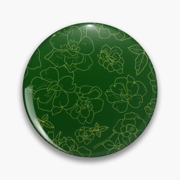 Item preview, Ramblin' Rose Gold on Green Repeat 5748 designed and sold by Art in My Loft.
