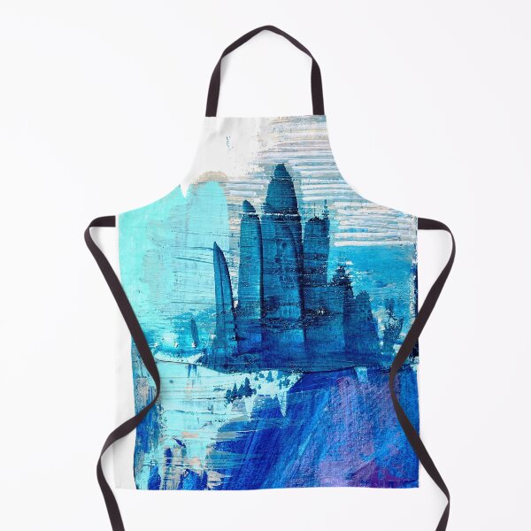 Item preview, Ice Halong - Semi abstract painting designed and sold by JulieParent.