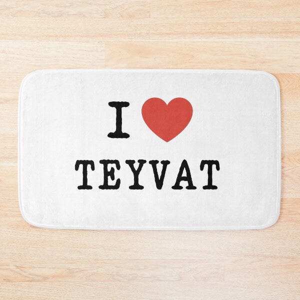 Item preview, I Love Teyvat designed and sold by lowkeygeeky.
