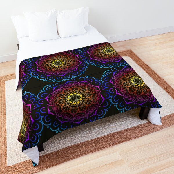 MEDITATIVE MANDALA Comforter