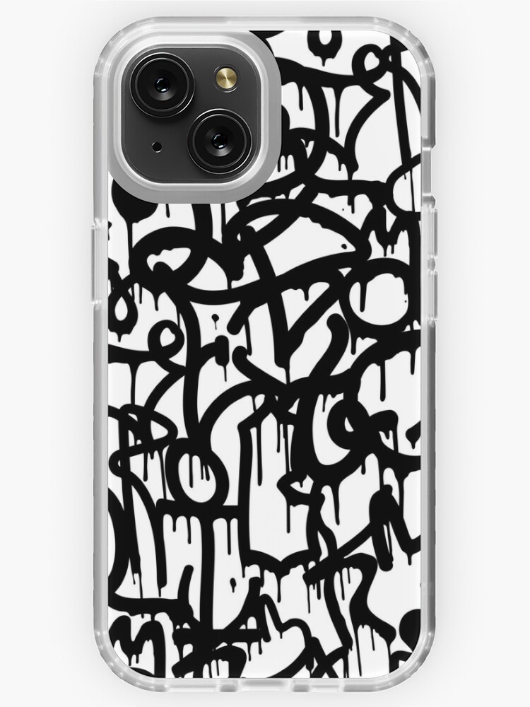 Black and White Graffiti iPhone Case for Sale by PRODUCTPICS