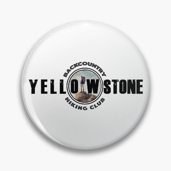 Item preview, BACKCOUNTRY HIKING CLUB Parque Nacional de Yellowstone - senderismo de travesía designed and sold by SmyrnaBuffalo.