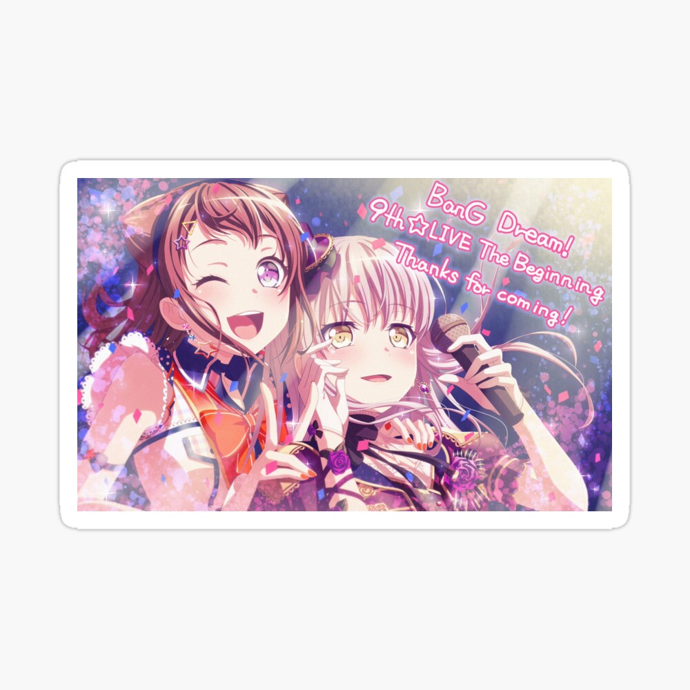 BanG Dream! 9th☆LIVE The Beginning Commemorative Shikishi