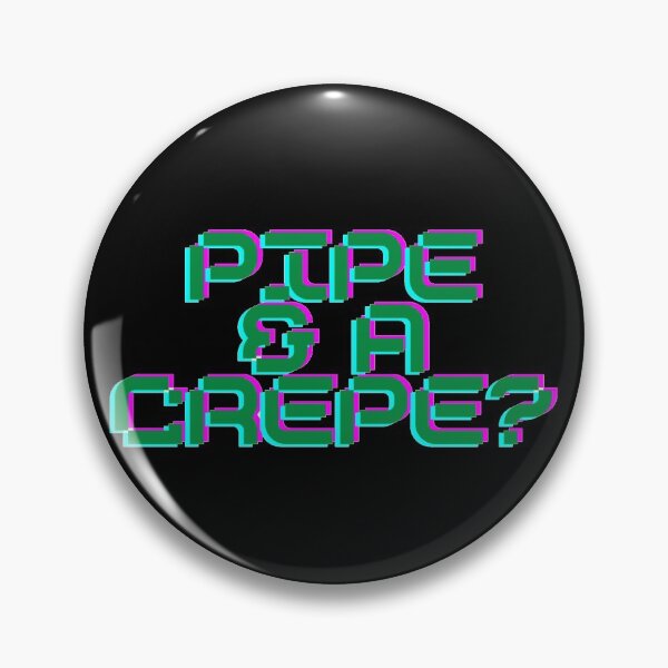 Item preview, Pipe & a Crepe designed and sold by Digitalpicasso88 Clothing Co..