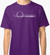 Ollivanders Logo in White Classic T-Shirt