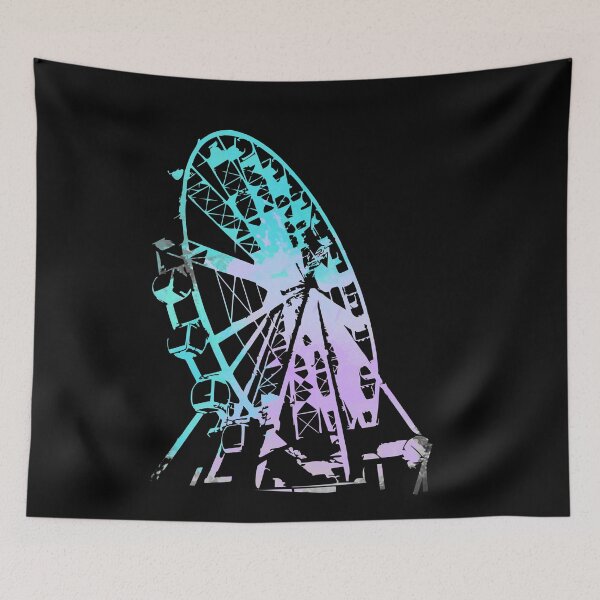 Item preview, Ferris Wheel | Carnival Time (Watercolor) designed and sold by the-krisney-way.
