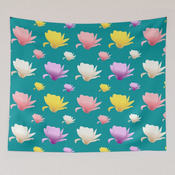 Item preview, Magnolia Flower Art Pattern designed and sold by thecooltable.