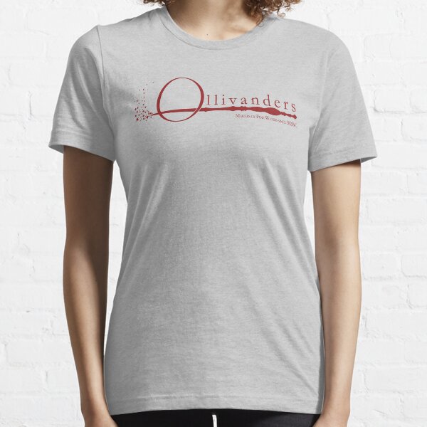 Ollivanders Logo in Red Essential T-Shirt