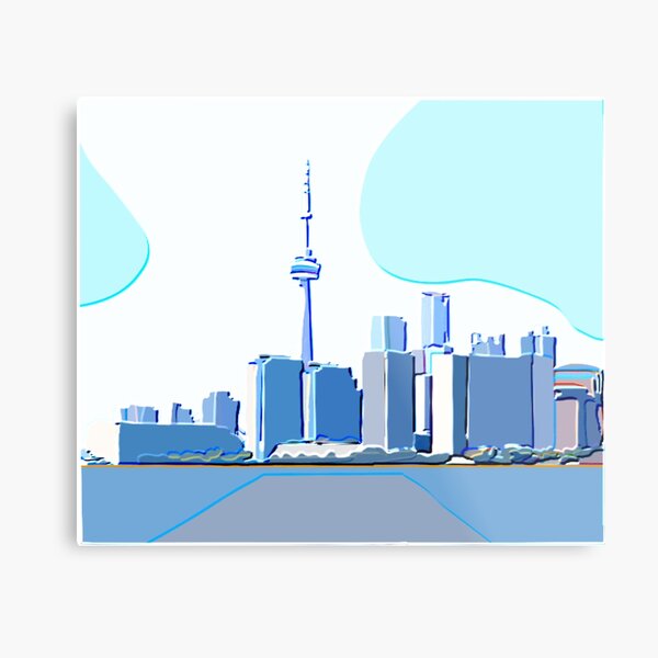 Toronto skyline Metal Print