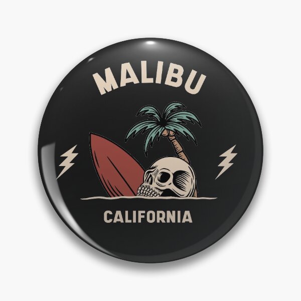 Item preview, Vintage Surfing Malibu, California designed and sold by SLAG-Creative.
