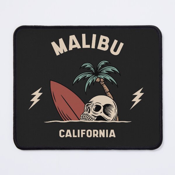 Item preview, Vintage Surfing Malibu, California designed and sold by SLAG-Creative.