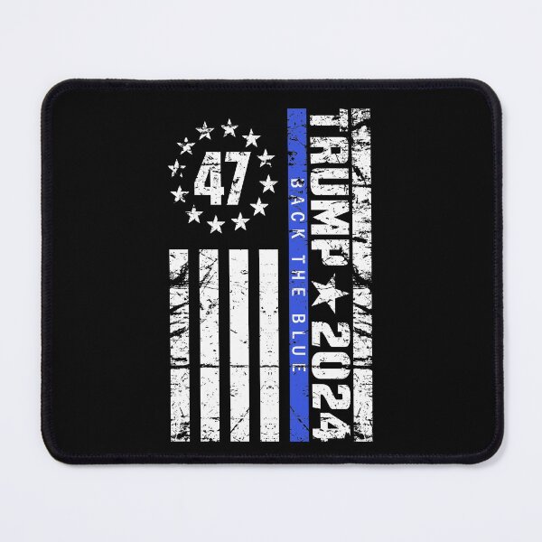 Item preview, American Flag Design Trump 2024 - 47 Back The Blue designed and sold by Ryan89-Design.