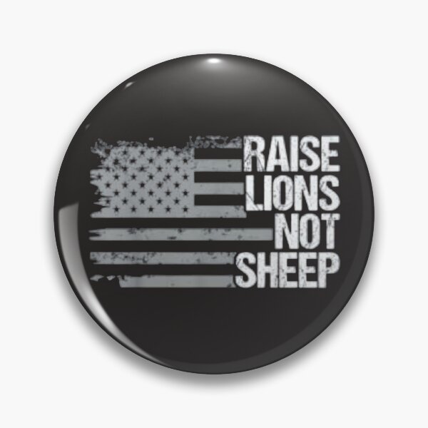 Item preview, Raise Lions Not Sheep shirt designed and sold by chanat3659.