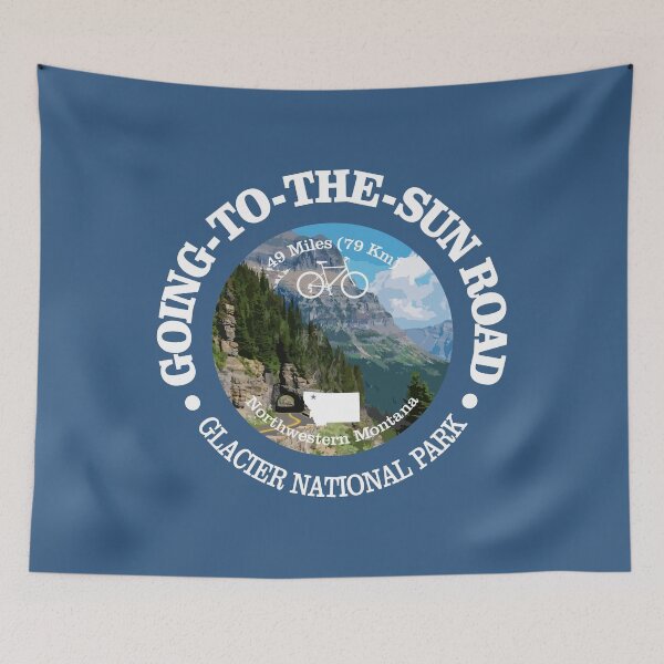 Item preview, Going-to-the-Sun Road (cycling)2 designed and sold by curranmorgan.