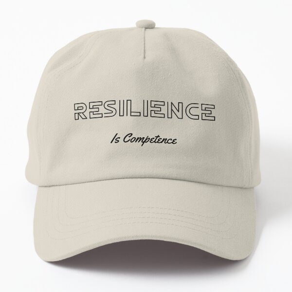 Resilienz ist Kompetenz Dark Dad Hat