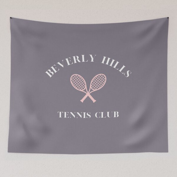 Artikelvorschau, Beverly Hills Tennis Club Rosa Tennisschläger entworfen und verkauft von Designedbysm.