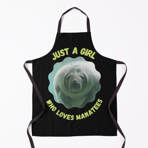 Item preview, Just A Girl Who Loves Cute Manatees designed and sold by Beluved.