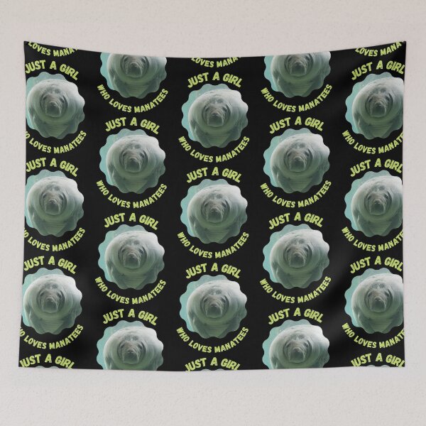 Item preview,  Just A Girl Who Loves Cute Manatees designed and sold by Beluved.