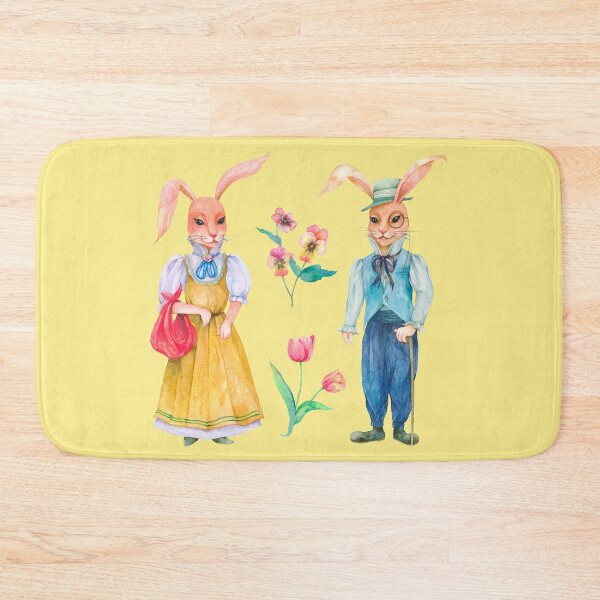 Item preview, Pair of hares designed and sold by PhantomOfArts.