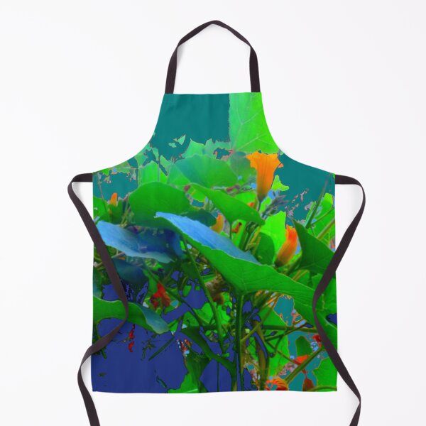 Item preview, TEAL COLOR ABSTRACT PATTERN GREEN GARDEN ART designed and sold by sharlesart.